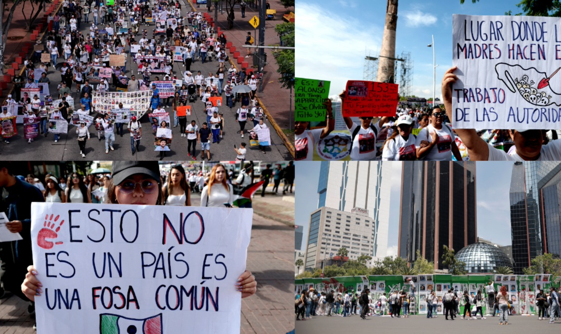 En Jalisco marchan por víctimas de desaparición forzada
